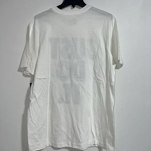 Nike Tee Sportswear Just Do It. Logo White Men’s Large - Picture 9 of 9